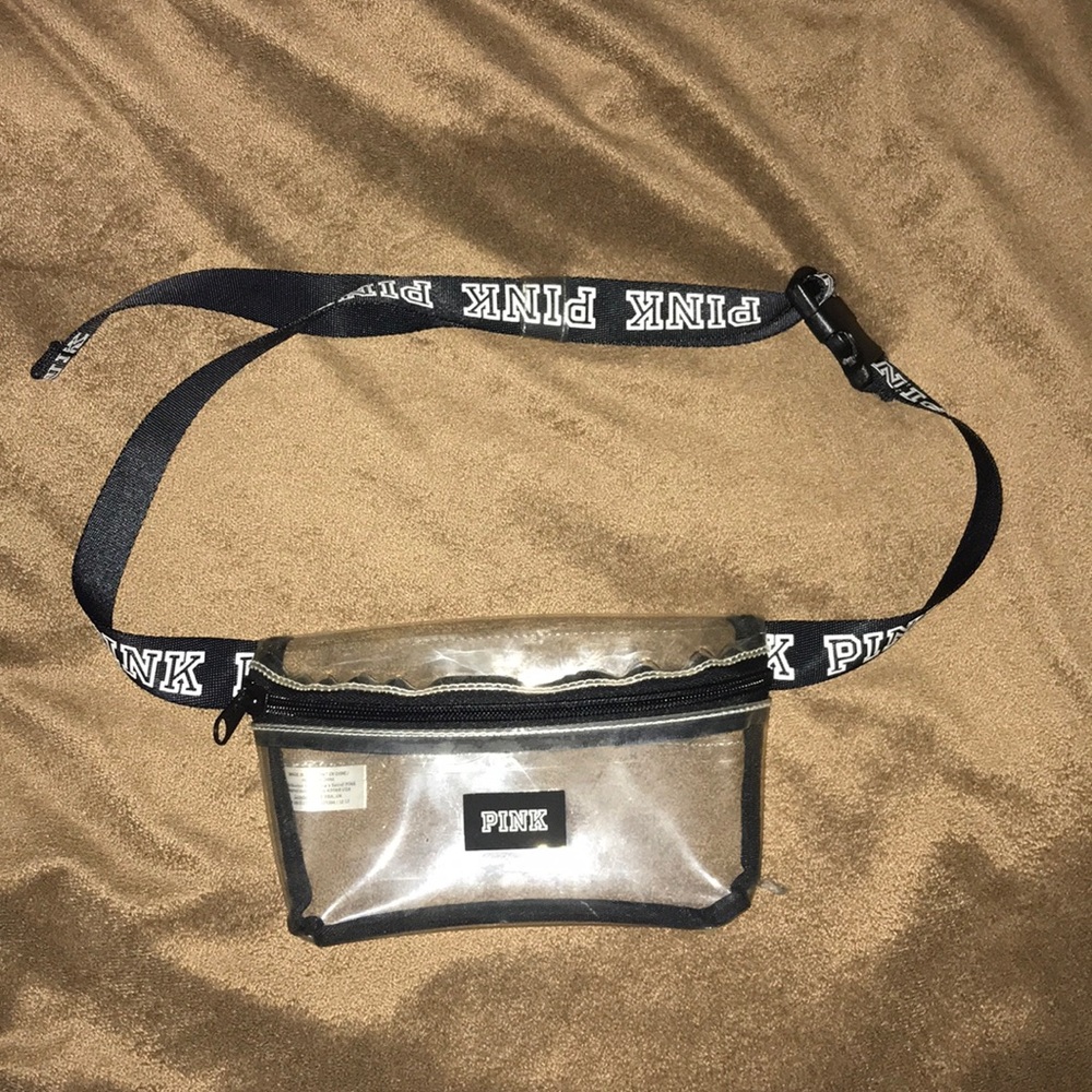 A fanny pack. A hat. And keychain